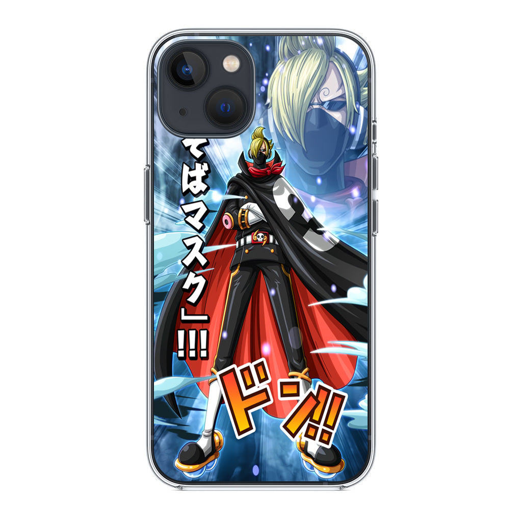 Stealth Black Sanji iPhone 13 / 13 mini Case