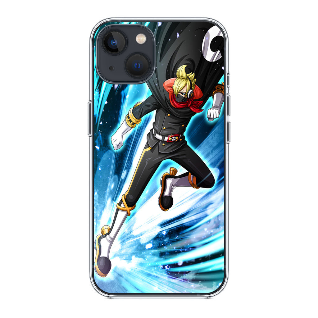 Stealth Black Vinsmoke Sanji iPhone 13 / 13 mini Case