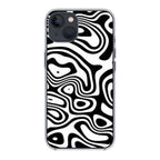 Abstract Black and White Background iPhone 13 / 13 mini Case