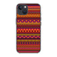 African Aztec Pattern iPhone 13 / 13 mini Case