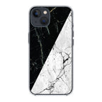 B&W Marble iPhone 13 / 13 mini Case