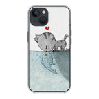 Cat Fish Kisses iPhone 13 / 13 mini Case