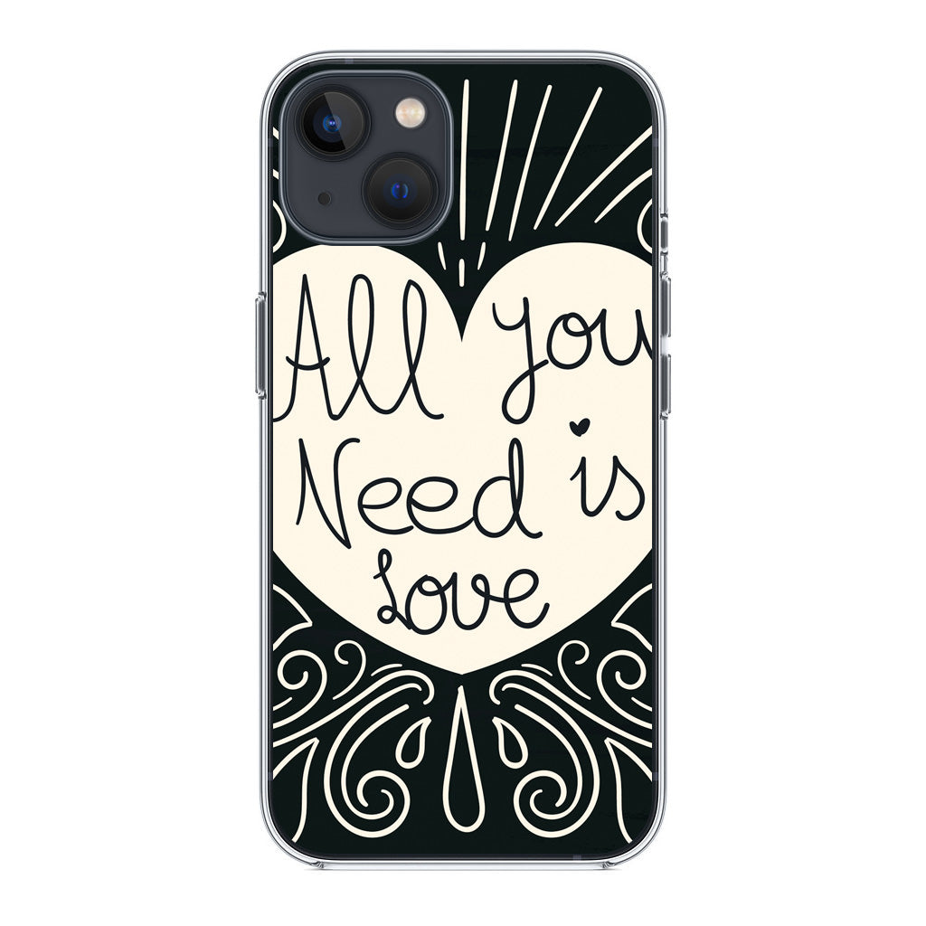 Drawn Love iPhone 13 / 13 mini Case
