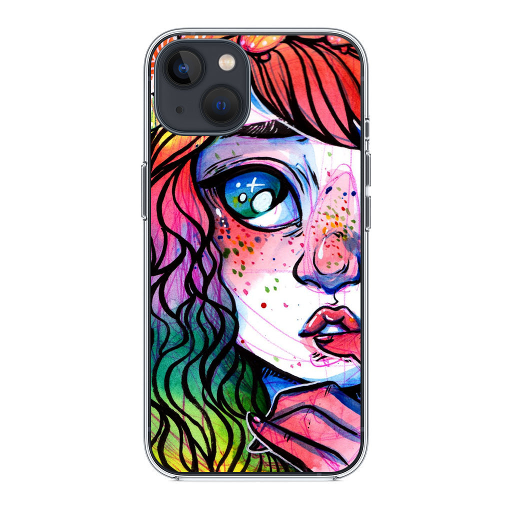 Eyes And Braids iPhone 13 / 13 mini Case