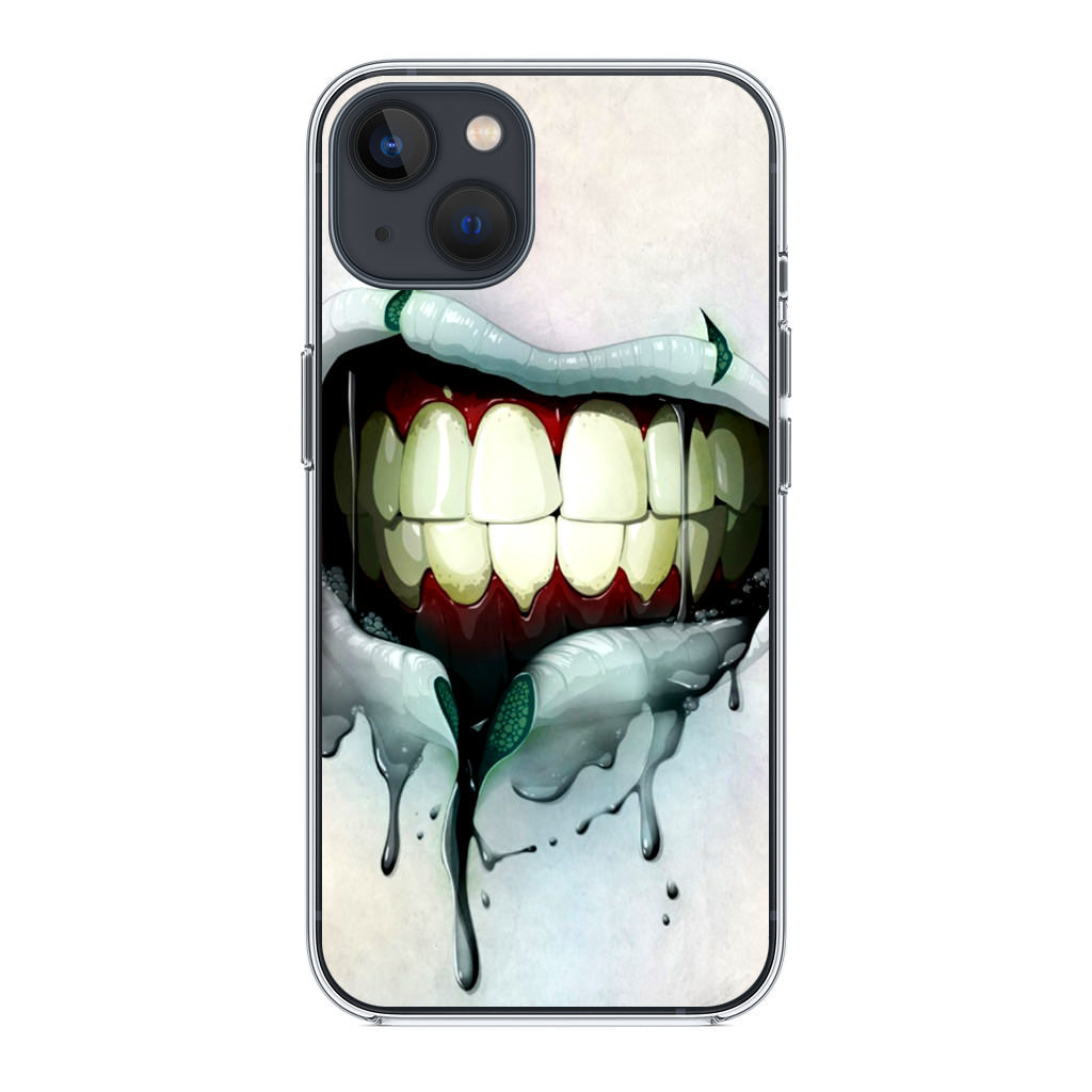 Lips Mouth Teeth iPhone 13 / 13 mini Case