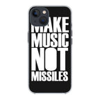 Make Music Not Missiles iPhone 13 / 13 mini Case