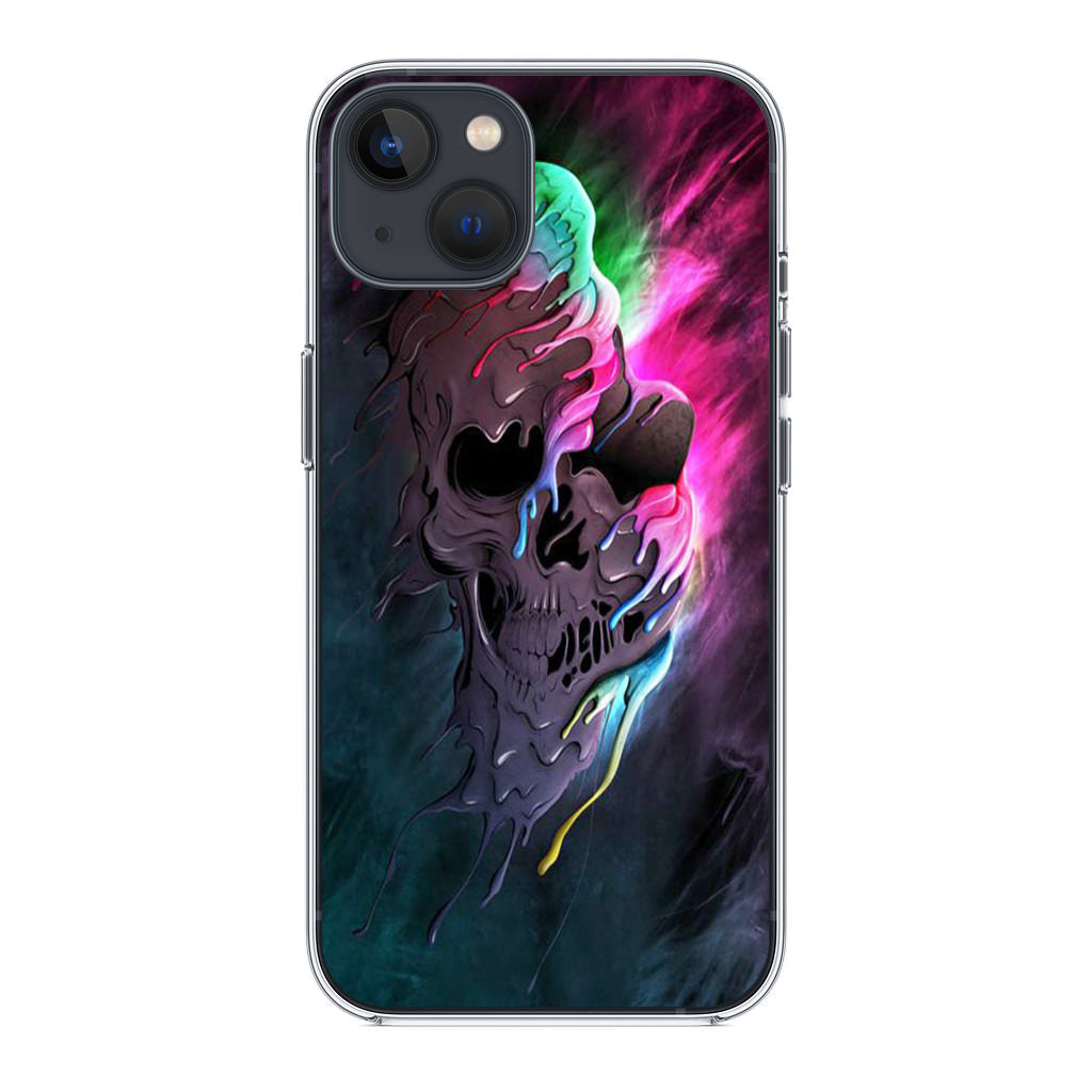 Melted Skull iPhone 13 / 13 mini Case