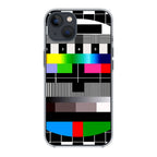 Scheme Pause TV Colorful Mesh iPhone 13 / 13 mini Case