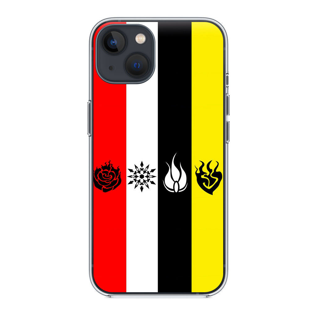 RWBY All Symbols iPhone 13 / 13 mini Case