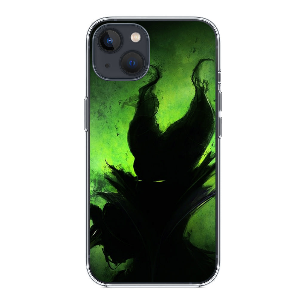 Villains Maleficent Silhouette iPhone 13 / 13 mini Case