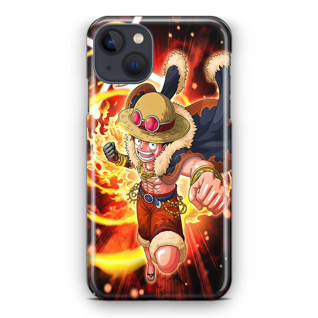 Luffy Red Hawk Punch iPhone 13 / 13 mini Case