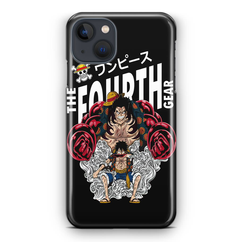 Luffy The Fourth Gear Black iPhone 13 / 13 mini Case