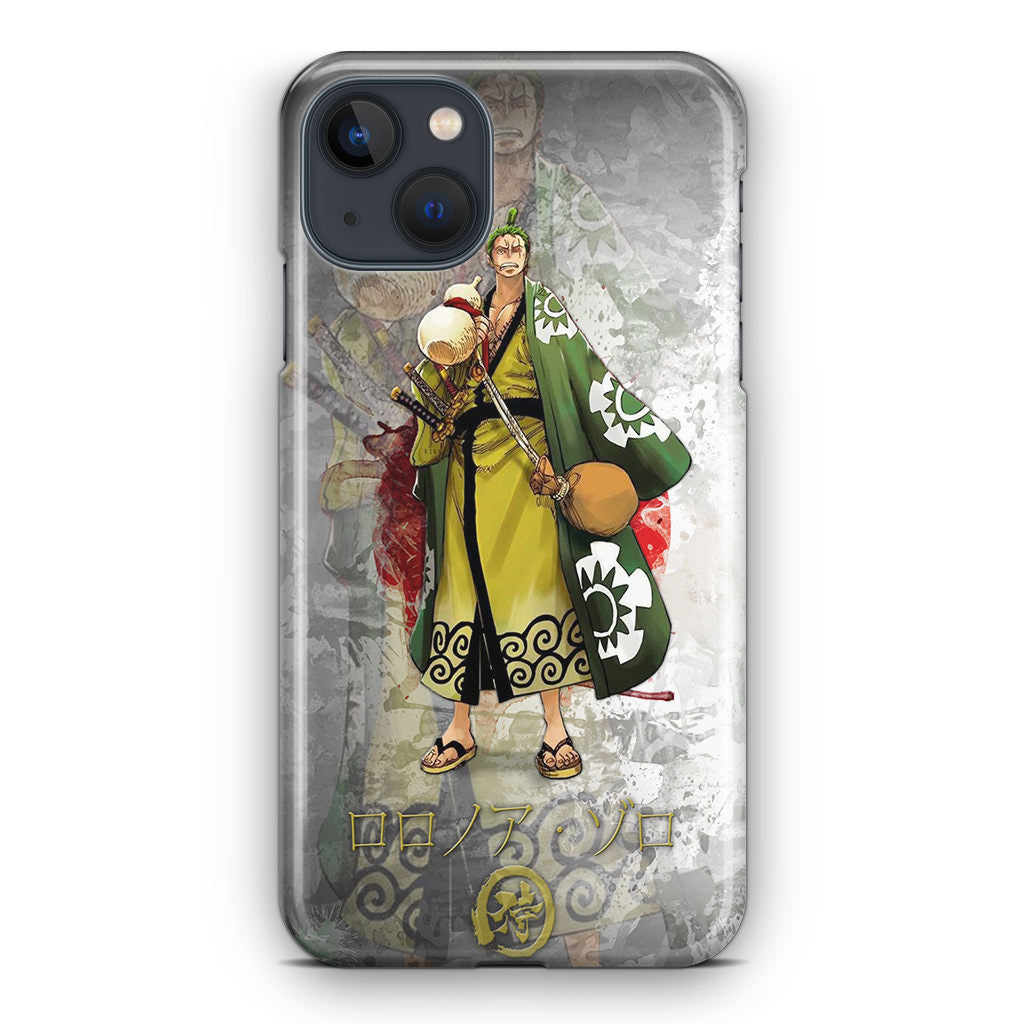 Roronoa Zoro Arc Wano iPhone 13 / 13 mini Case