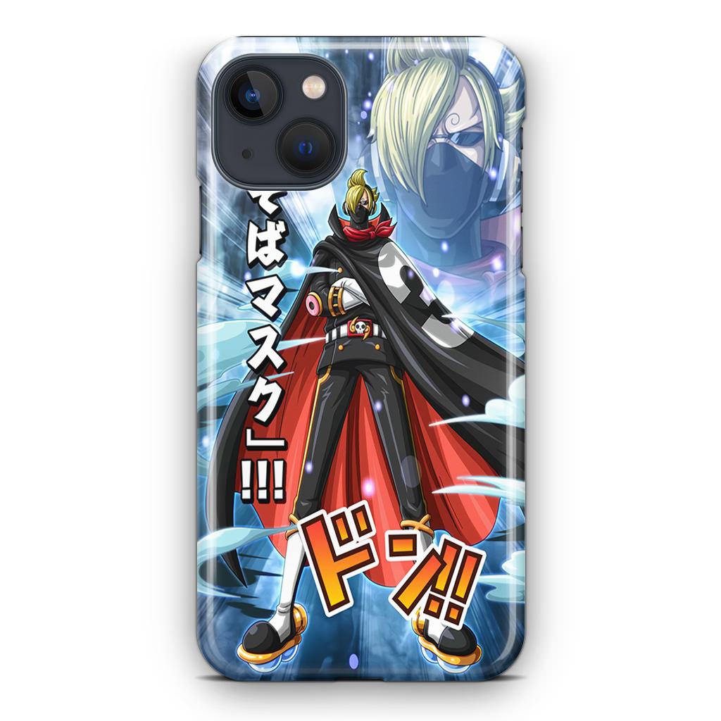 Stealth Black Sanji iPhone 13 / 13 mini Case