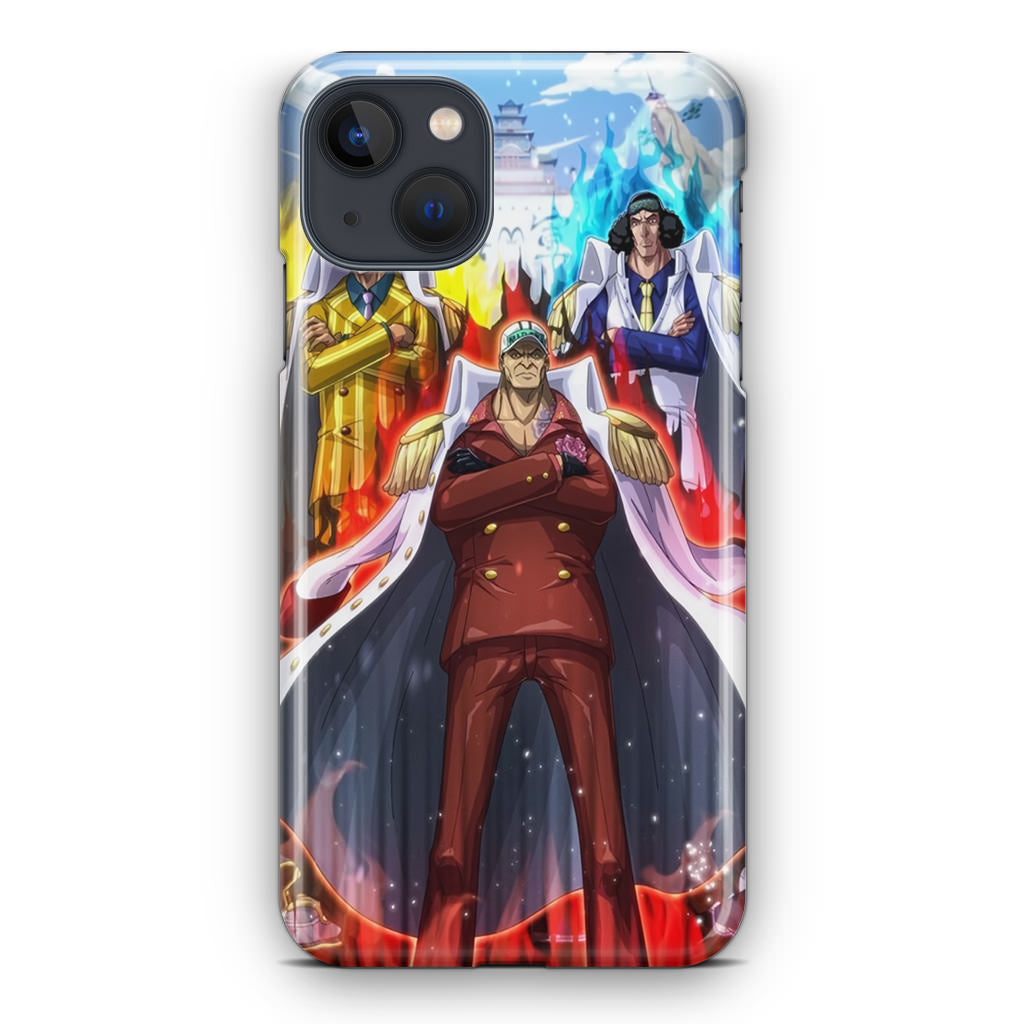 Three Admirals of the Golden Age of Piracy iPhone 13 / 13 mini Case