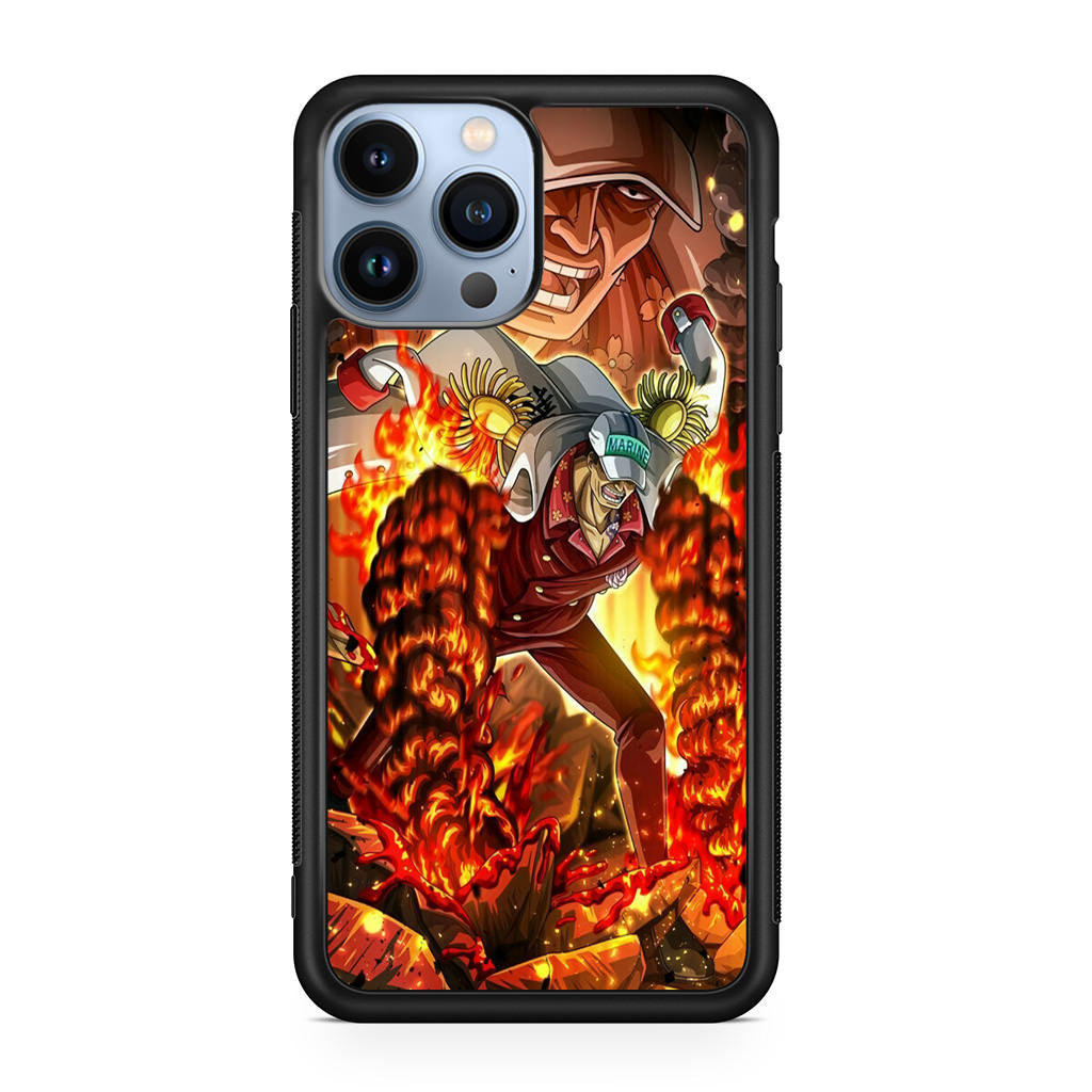 Akainu Exploding Volcano iPhone 13 Pro / 13 Pro Max Case