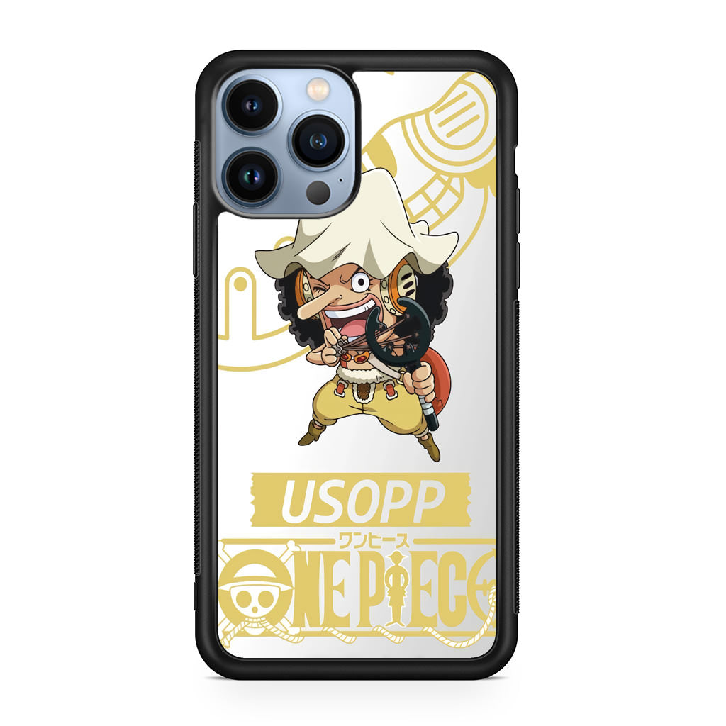 Chibi Usopp iPhone 13 Pro / 13 Pro Max Case