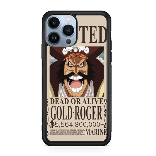 Gold Roger Bounty iPhone 13 Pro / 13 Pro Max Case