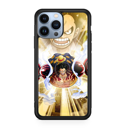 Luffy Flying Bounce Man iPhone 13 Pro / 13 Pro Max Case
