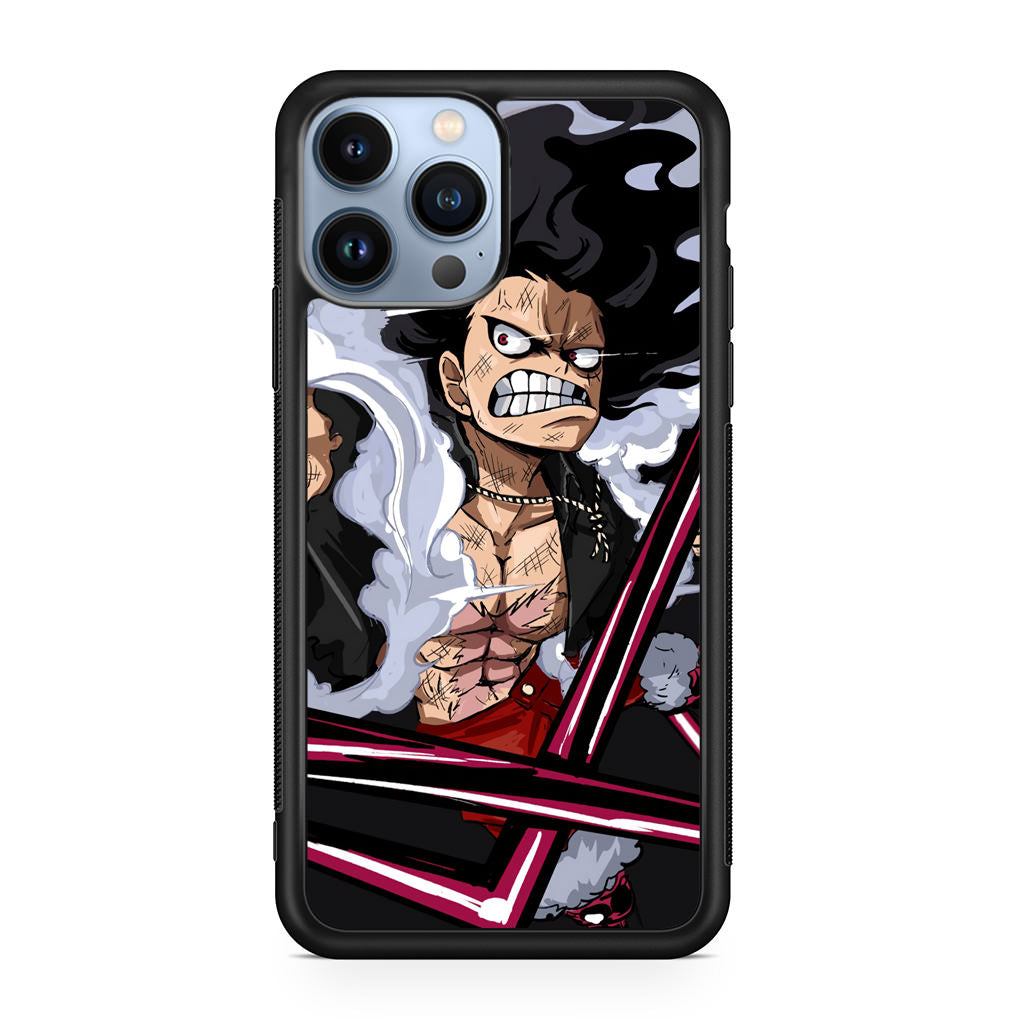Luffy Snake Man Culverin Art iPhone 13 Pro / 13 Pro Max Case