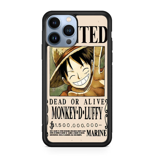 Monkey D Luffy Bounty iPhone 13 Pro / 13 Pro Max Case