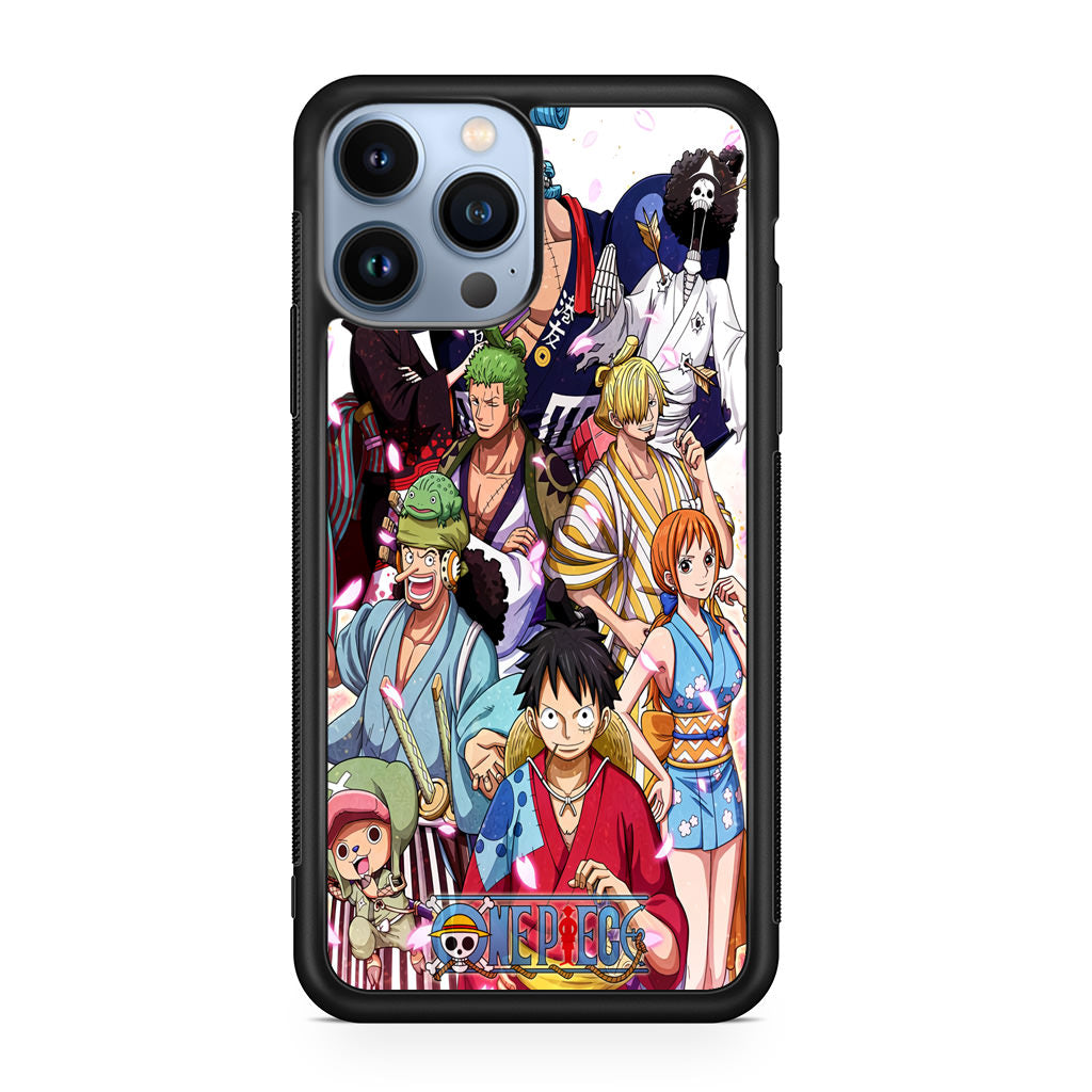 Mugiwara Crew Wano iPhone 13 Pro / 13 Pro Max Case