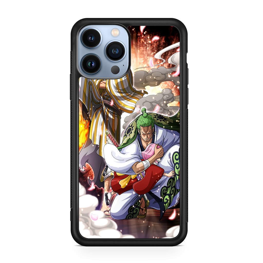 Sanji And Zoro Saving Otoko iPhone 13 Pro / 13 Pro Max Case