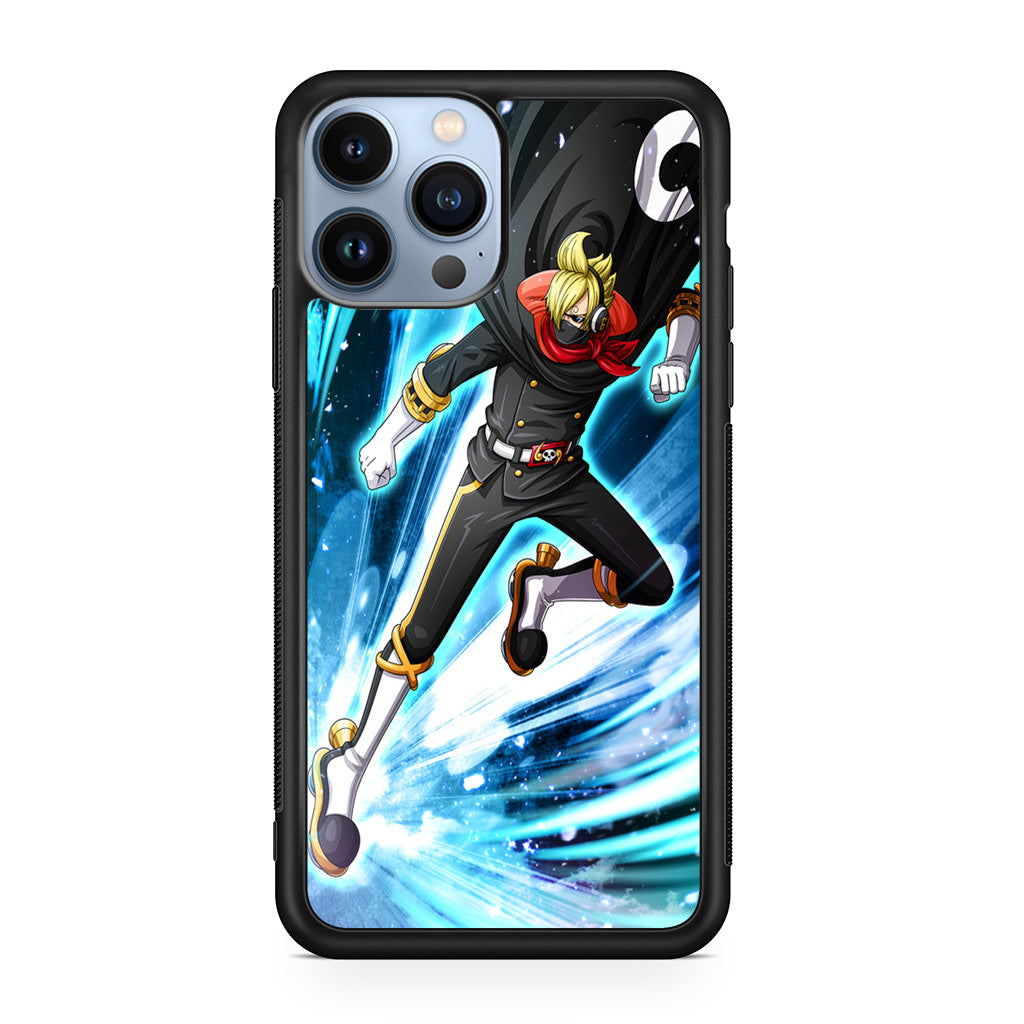 Stealth Black Vinsmoke Sanji iPhone 13 Pro / 13 Pro Max Case