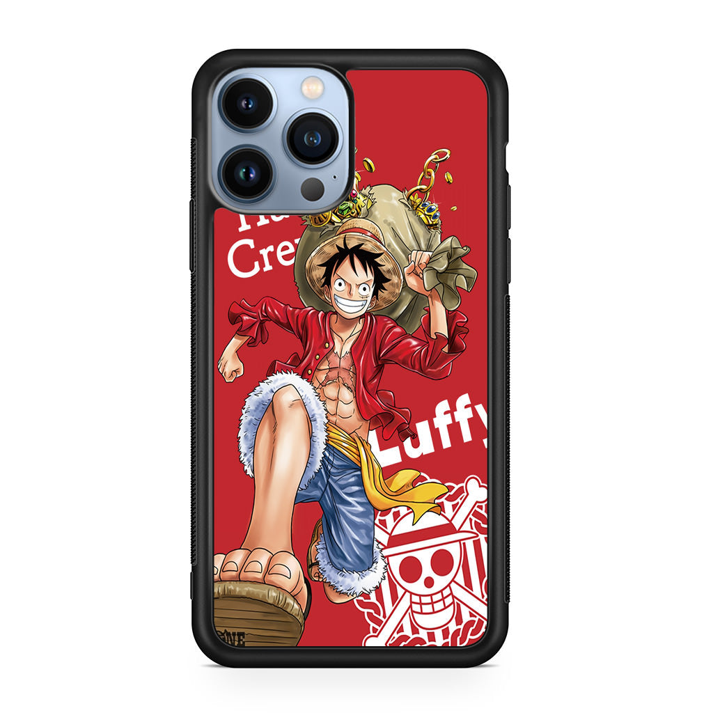 Straw Hat Monkey D Luffy iPhone 13 Pro / 13 Pro Max Case