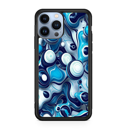 Abstract Art All Blue iPhone 13 Pro / 13 Pro Max Case