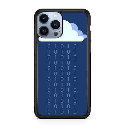 Abstract Binary Minimalist iPhone 13 Pro / 13 Pro Max Case