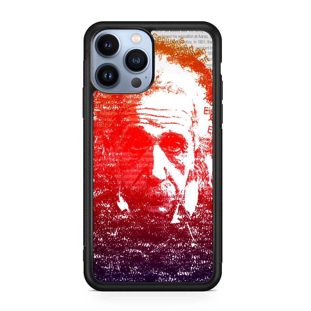 Albert Einstein Art iPhone 13 Pro / 13 Pro Max Case