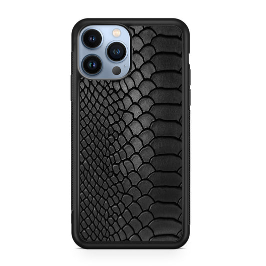 Black Snake Skin Texture iPhone 13 Pro / 13 Pro Max Case