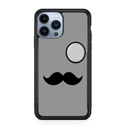 Classy Mustache iPhone 13 Pro / 13 Pro Max Case