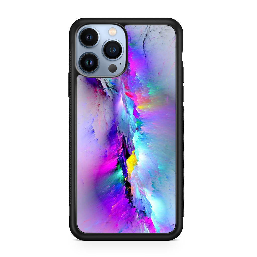 Colorful Abstract Smudges iPhone 13 Pro / 13 Pro Max Case