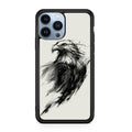Eagle Art Black Ink iPhone 13 Pro / 13 Pro Max Case