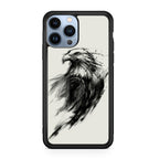 Eagle Art Black Ink iPhone 13 Pro / 13 Pro Max Case