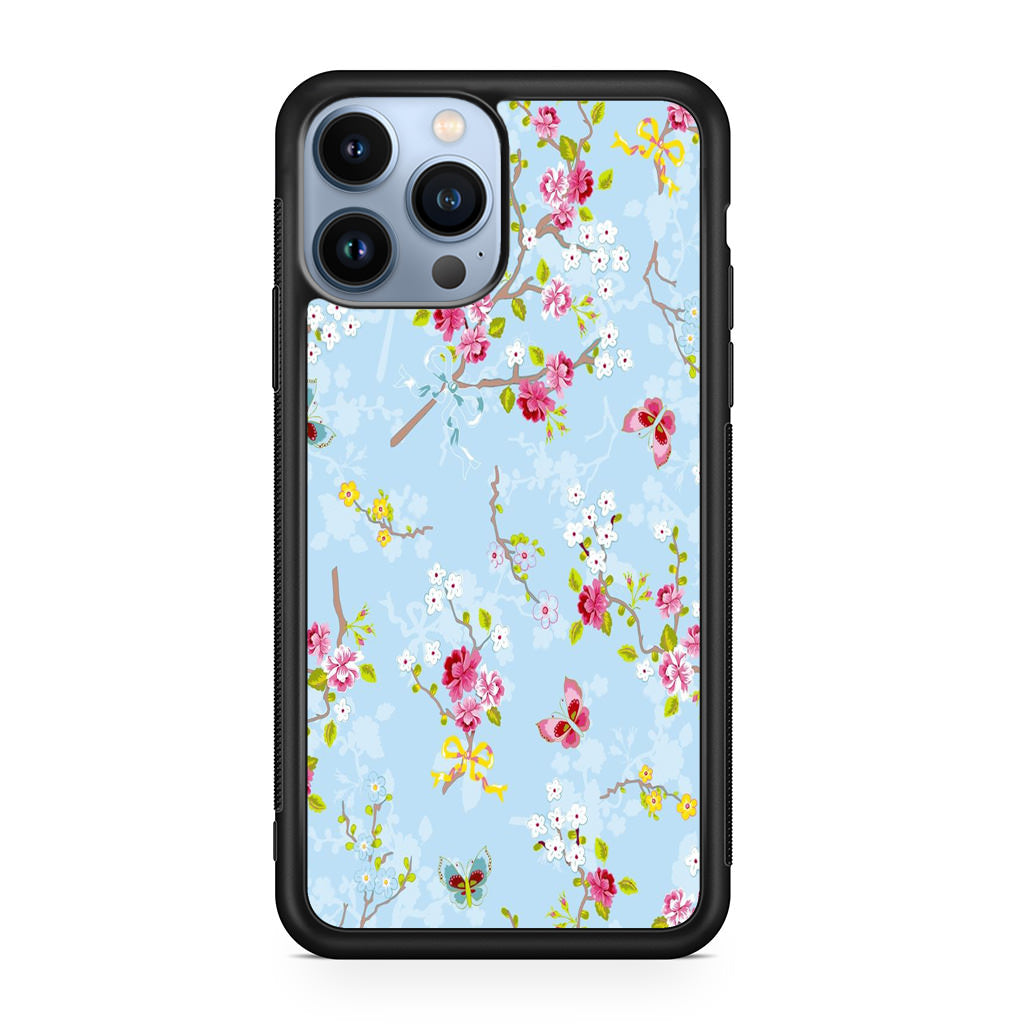 Floral Summer Wind iPhone 13 Pro / 13 Pro Max Case