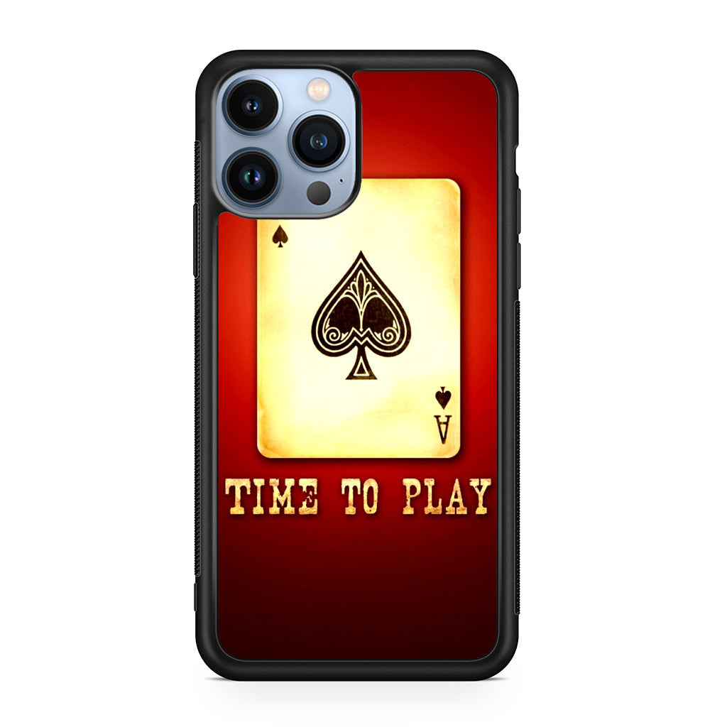 Game Card Time To Play iPhone 13 Pro / 13 Pro Max Case