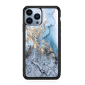 Golden Azure Marble iPhone 13 Pro / 13 Pro Max Case