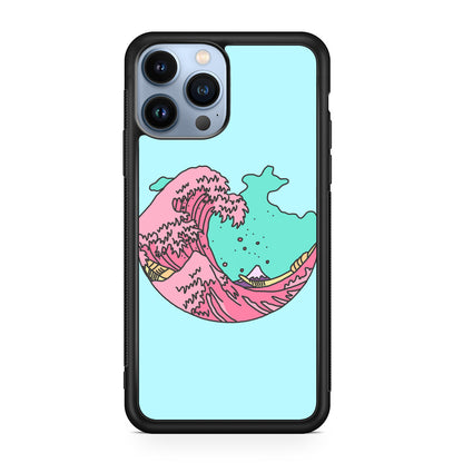Japanese Pastel Wave iPhone 13 Pro / 13 Pro Max Case