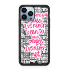 John Green Quotes I'm in Love With Cities iPhone 13 Pro / 13 Pro Max Case