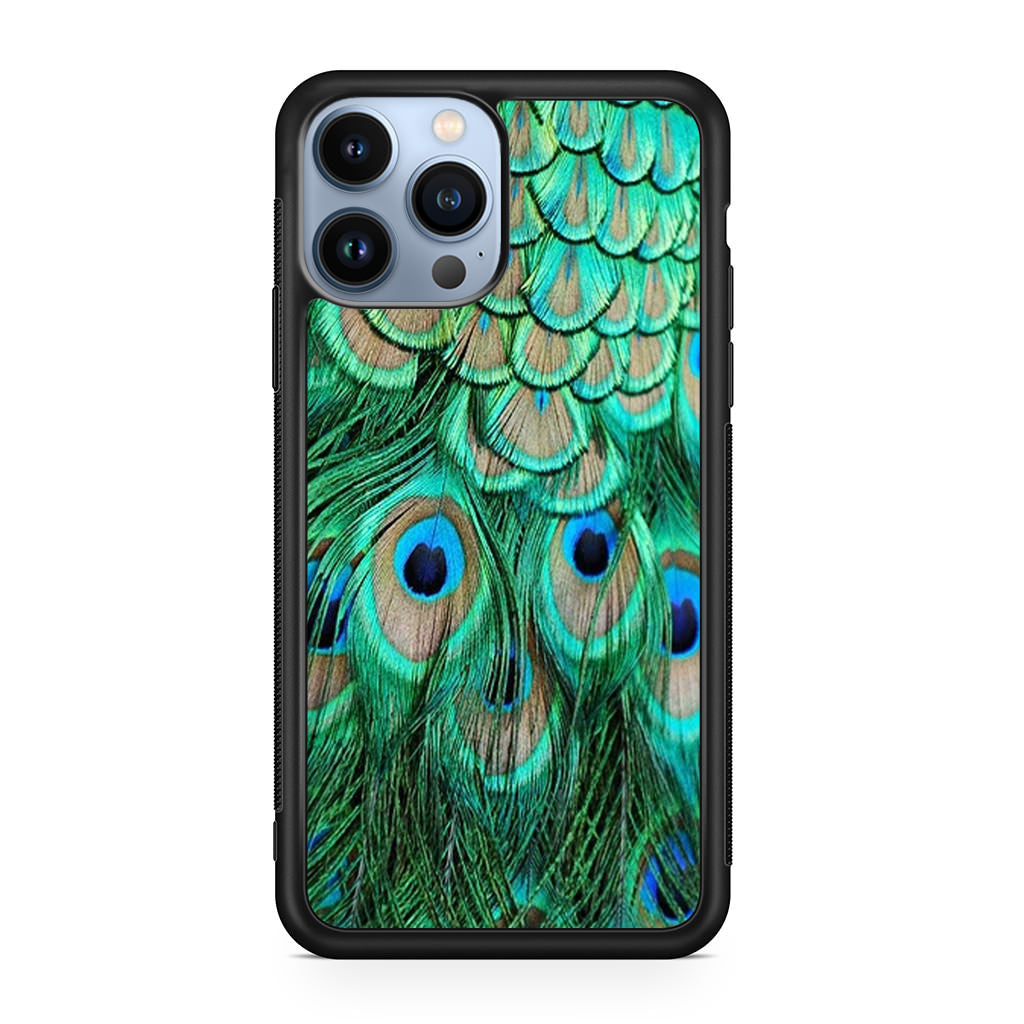 Peacock Feather iPhone 13 Pro / 13 Pro Max Case