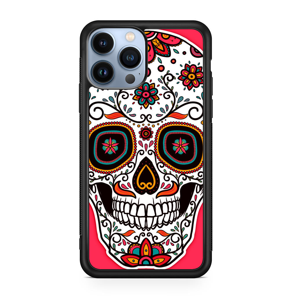 Pink Sugar Skull iPhone 13 Pro / 13 Pro Max Case