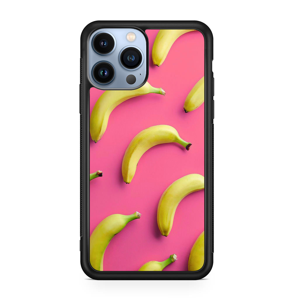 Real Bananas Fruit Pattern iPhone 13 Pro / 13 Pro Max Case