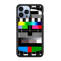 Scheme Pause TV Colorful Mesh iPhone 13 Pro / 13 Pro Max Case