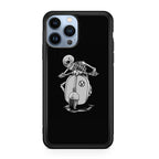 Skeleton Rides Scooter iPhone 13 Pro / 13 Pro Max Case