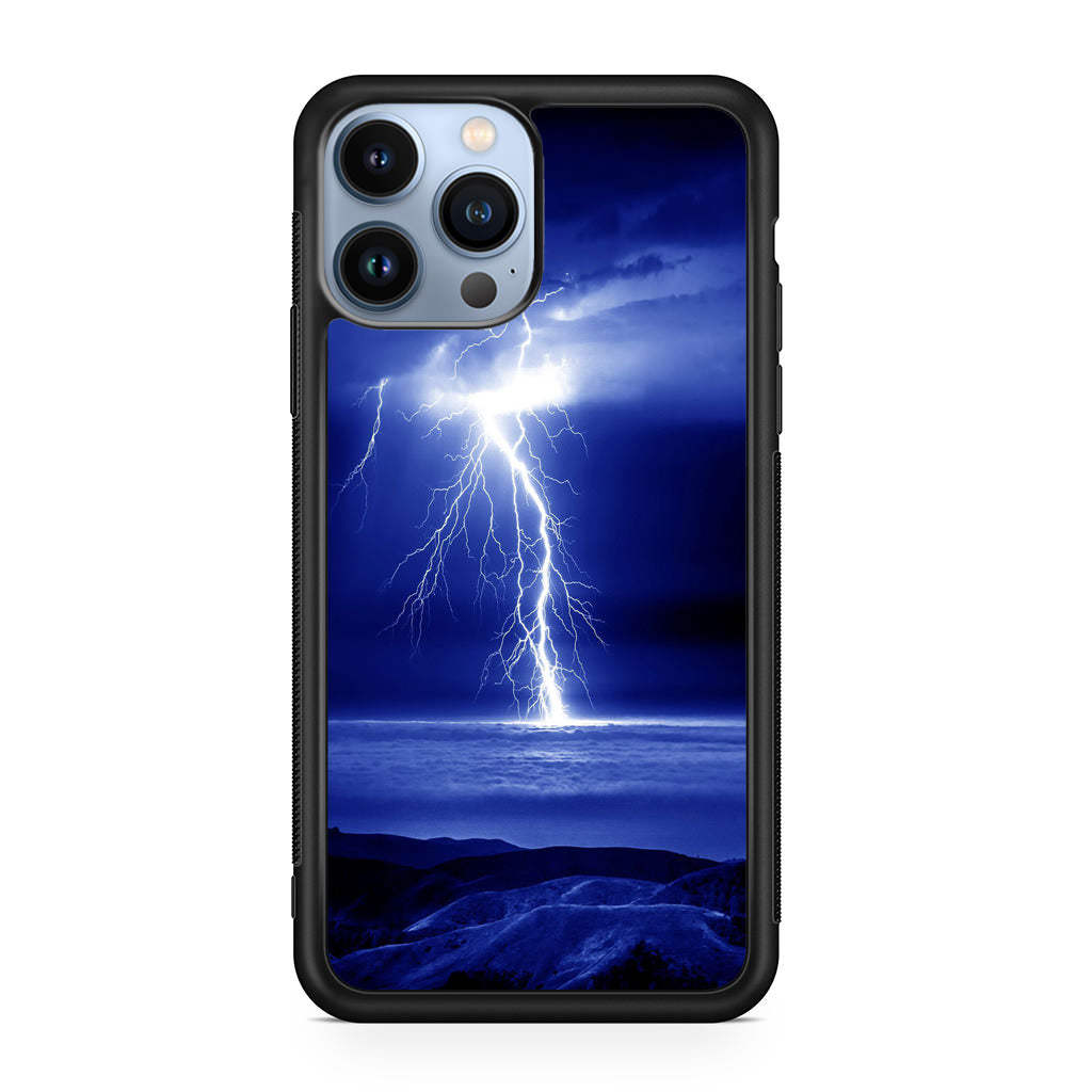 Thunder Over The Sea iPhone 13 Pro / 13 Pro Max Case