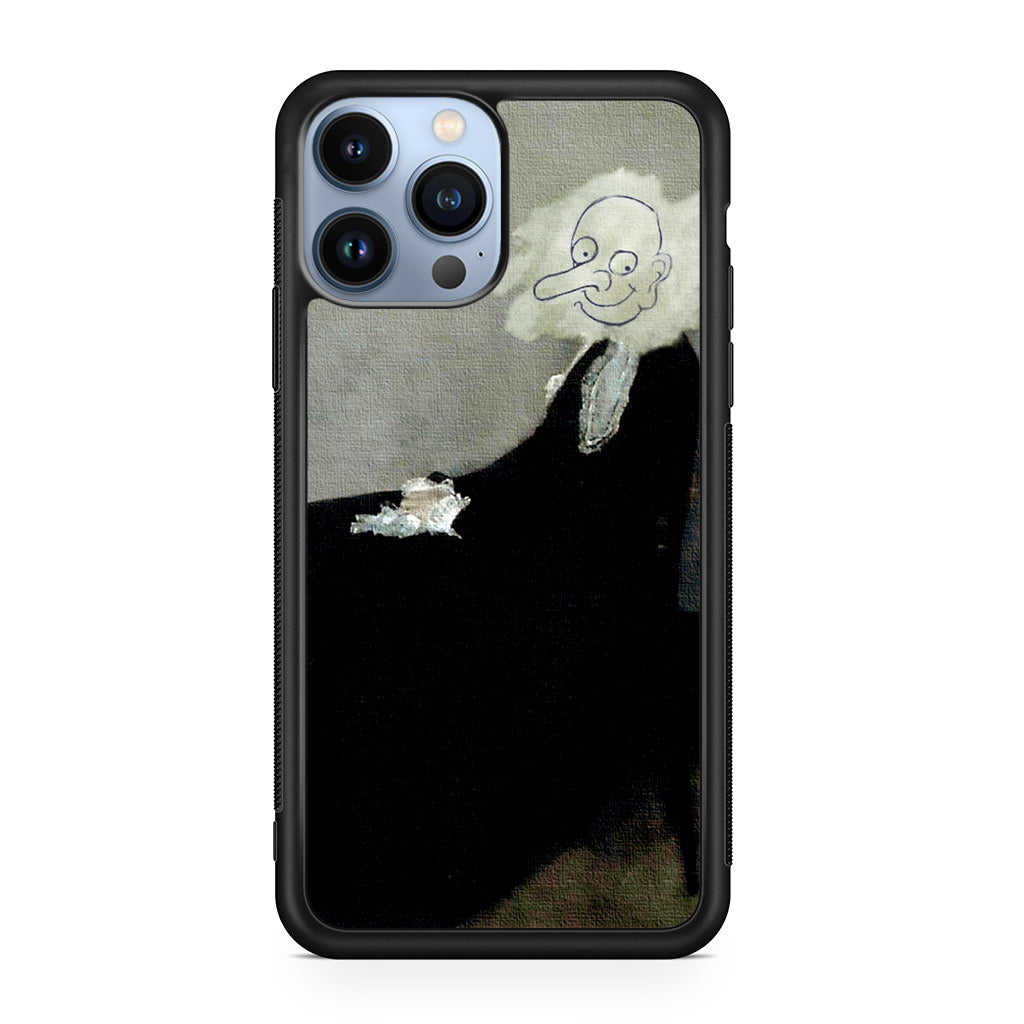 Whistler's Mother by Mr. Bean iPhone 13 Pro / 13 Pro Max Case