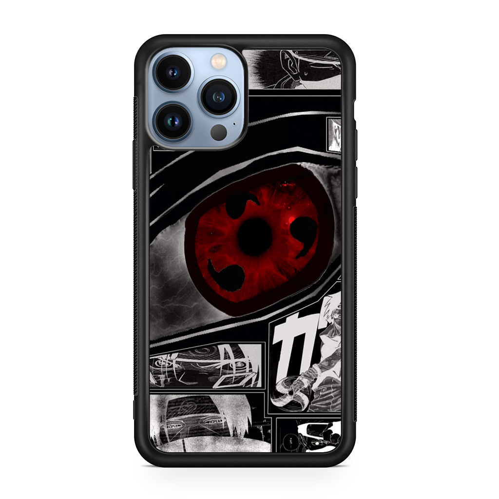 Anime Naruto Sharingan iPhone 13 Pro / 13 Pro Max Case